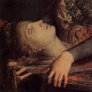 Tracianische Frau mit dem Kopf des Orpheus und seiner Leier, Gustave Moreau